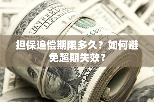 北京担保追偿期限多久?如何避免超期失效? 北京担保追偿期限多久?如何避免超期失效?