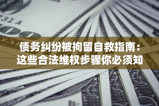 北京债务纠纷被拘留自救指南：这些合法维权步骤你必须知道！
