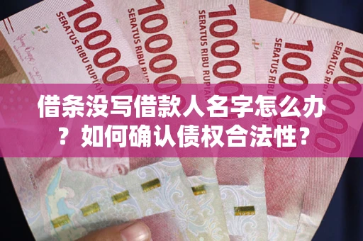 北京借条没写借款人名字怎么办？如何确认债权合法性？