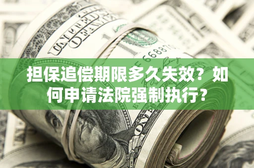 北京担保追偿期限多久失效？如何申请法院强制执行？