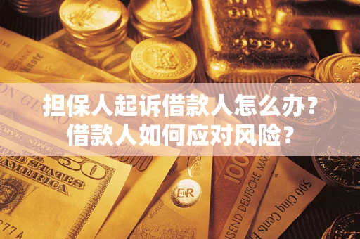北京担保人起诉借款人怎么办？借款人如何应对风险？