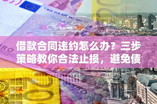 北京借款合同违约怎么办？三步策略教你合法止损，避免债务危机升级